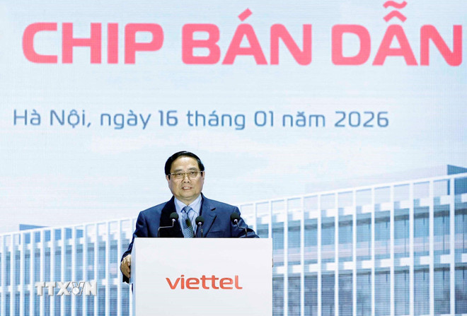 Phát lệnh khởi công Nhà máy chế tạo Chip bán dẫn đầu tiên tại Việt Nam- Ảnh 2.