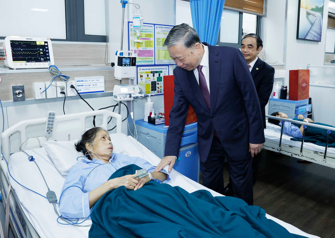 Tổng Bí thư dự Lễ khởi công dự án phức hợp y tế chăm sóc sức khỏe người cao tuổi- Ảnh 1.