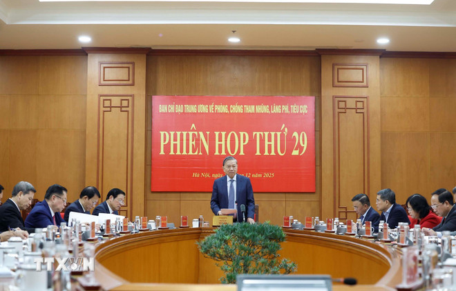 Công tác phòng chống tham nhũng, lãng phí, tiêu cực phải tiếp tục đổi mới tư duy, nhận thức, cách nghĩ, cách làm- Ảnh 1.