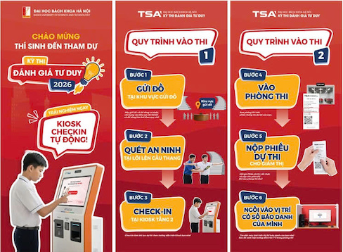 Kỳ thi Đánh giá tư duy 2026: Công nghệ check-in 10 giây và những lưu ý "vàng" cho thí sinh- Ảnh 3.