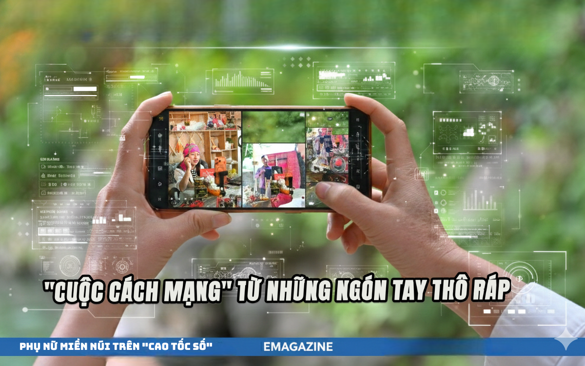 Phụ nữ miền núi trên "cao tốc số": Cuộc cách mạng từ những ngón tay thô ráp