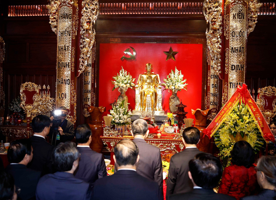 Tổng Bí thư dự khánh thành Nhà tưởng niệm Chủ tịch Hồ Chí Minh ở di tích đồi E2- Ảnh 6.