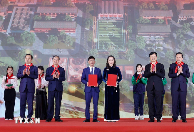 Tổng Bí thư: Tiếp tục nghiên cứu, mở rộng mô hình trường phổ thông nội trú liên cấp- Ảnh 3.