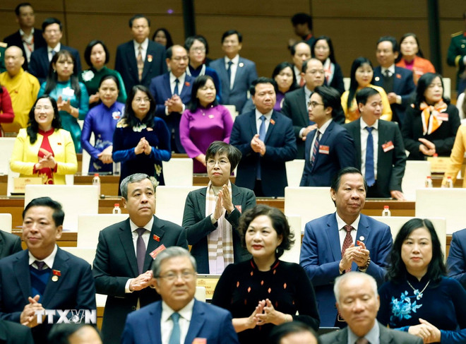Tổng Bí thư: Quốc hội tiếp tục đổi mới mạnh mẽ tư duy lập pháp, theo hướng kiến tạo và dẫn dắt phát triển- Ảnh 4.