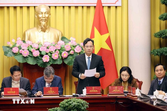 Công bố Lệnh của Chủ tịch nước về 12 luật: Mở rộng không gian hoạt động của báo chí- Ảnh 1.