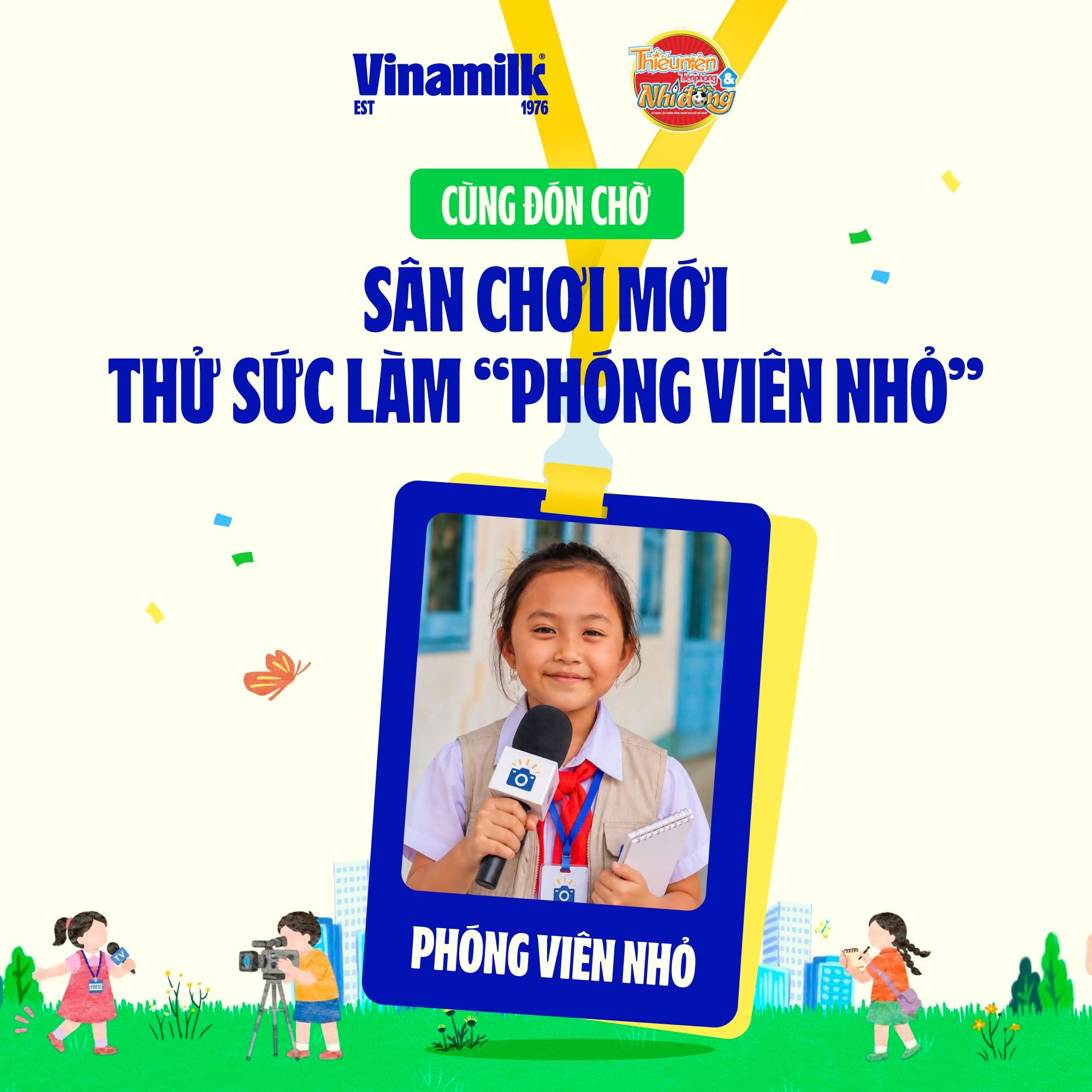 Vinamilk phát động cuộc thi “Chúng em làm phóng viên nhỏ”: Khuyến khích học sinh kể chuyện về môi trường- Ảnh 1.
