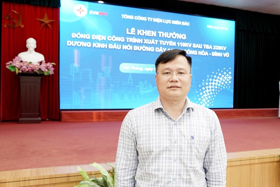 Vượt khó đưa dự án xuất tuyến 110kV Dương Kinh về đích đúng tiến độ - Ảnh 4.