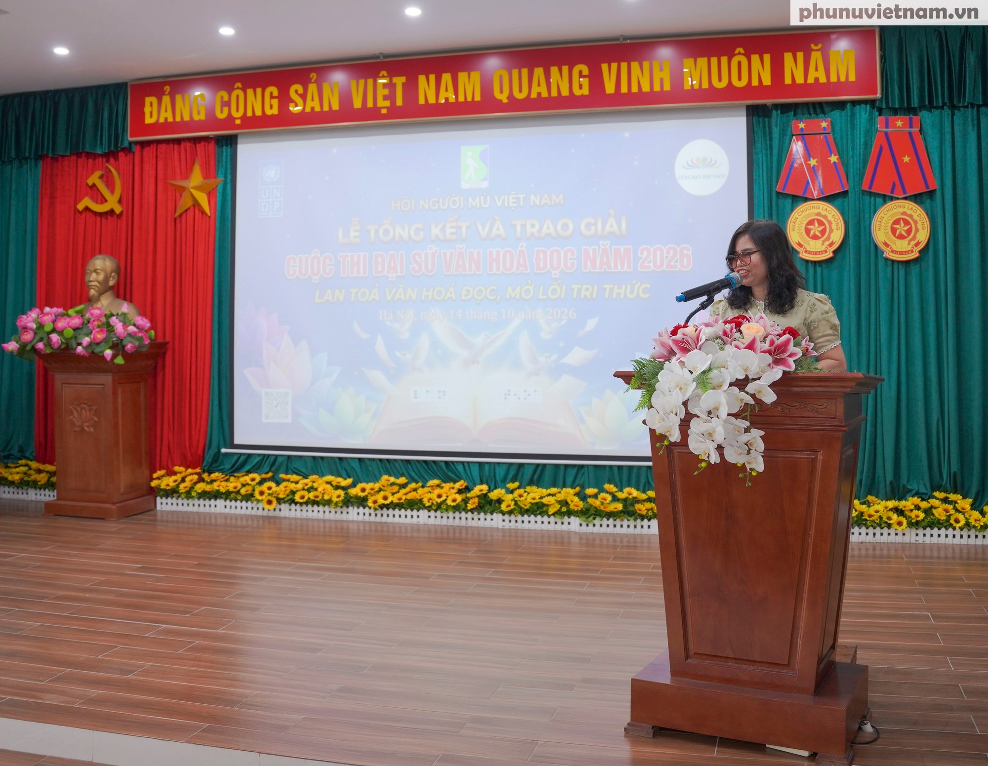 Trao 14 giải thưởng cho học sinh, sinh viên khiếm thị tại Cuộc thi Đại sứ Văn hóa đọc năm 2026- Ảnh 1.