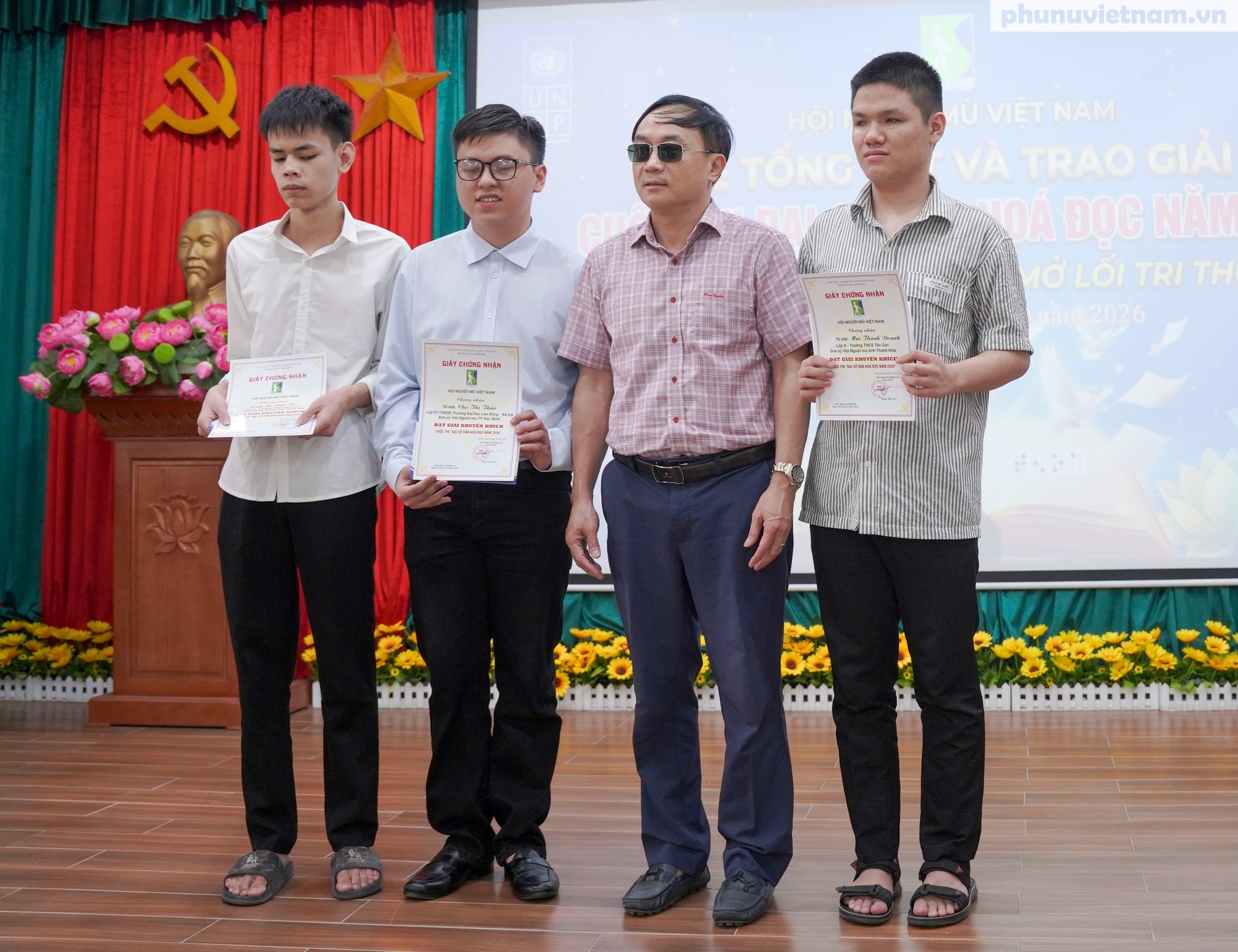 Trao 14 giải thưởng cho học sinh, sinh viên khiếm thị tại Cuộc thi Đại sứ Văn hóa đọc năm 2026- Ảnh 3.
