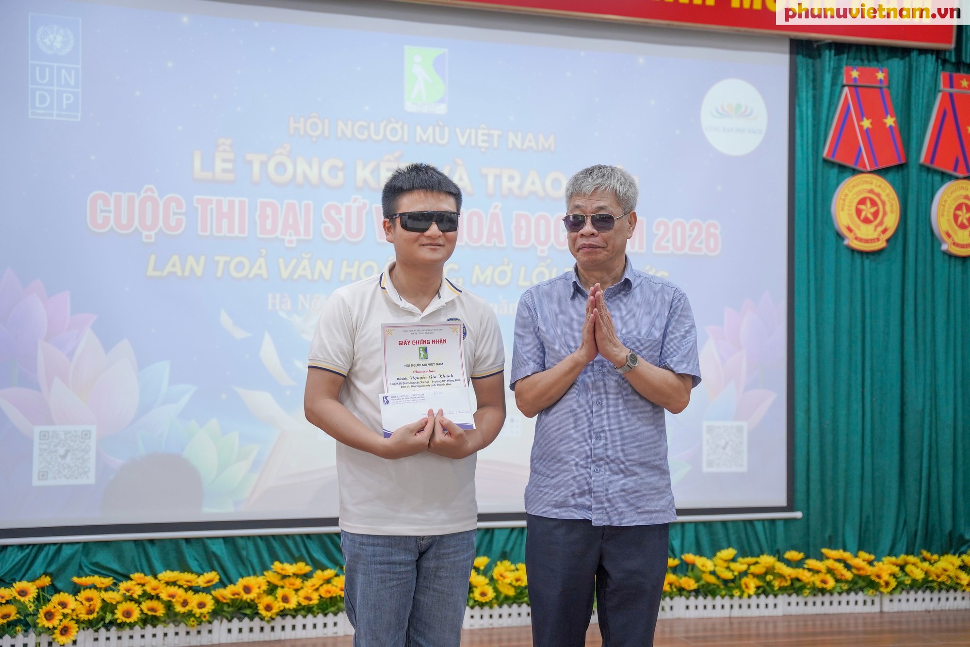 Trao 14 giải thưởng cho học sinh, sinh viên khiếm thị tại Cuộc thi Đại sứ Văn hóa đọc năm 2026- Ảnh 4.
