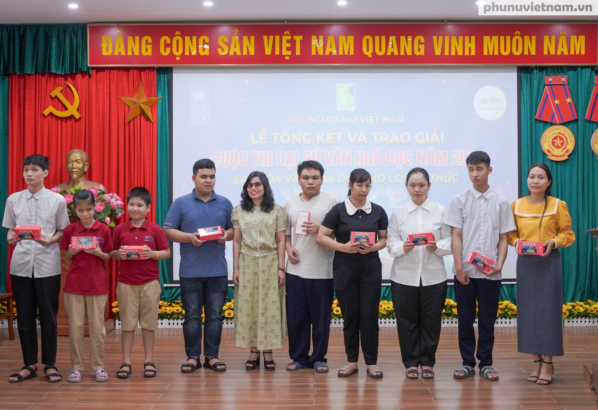 Trao 14 giải thưởng cho học sinh, sinh viên khiếm thị tại Cuộc thi Đại sứ Văn hóa đọc năm 2026- Ảnh 7.