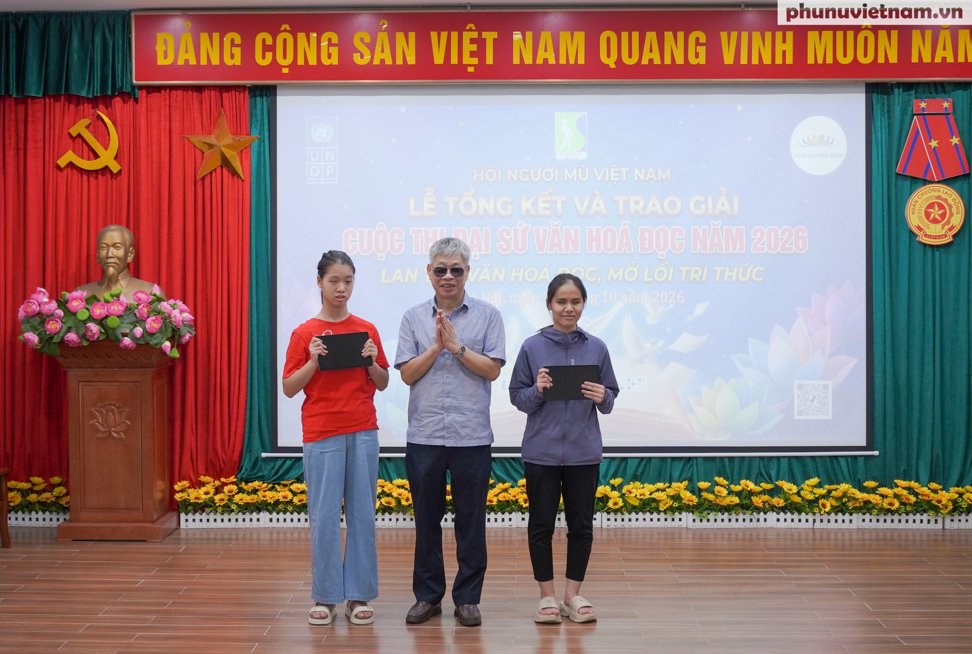 Trao 14 giải thưởng cho học sinh, sinh viên khiếm thị tại Cuộc thi Đại sứ Văn hóa đọc năm 2026- Ảnh 8.