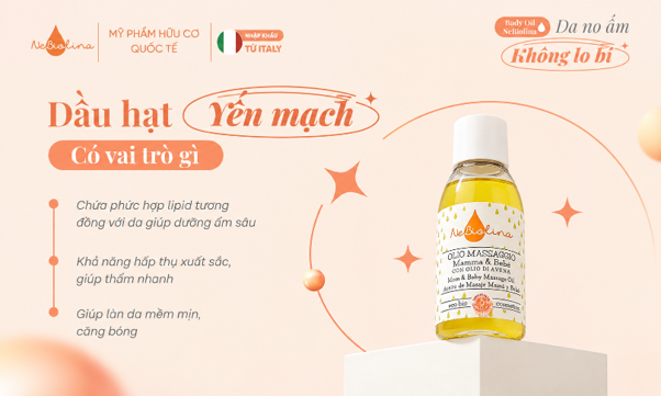 Body oil hữu cơ NeBiolina: Da no ẩm, không lo bí - Ảnh 3.