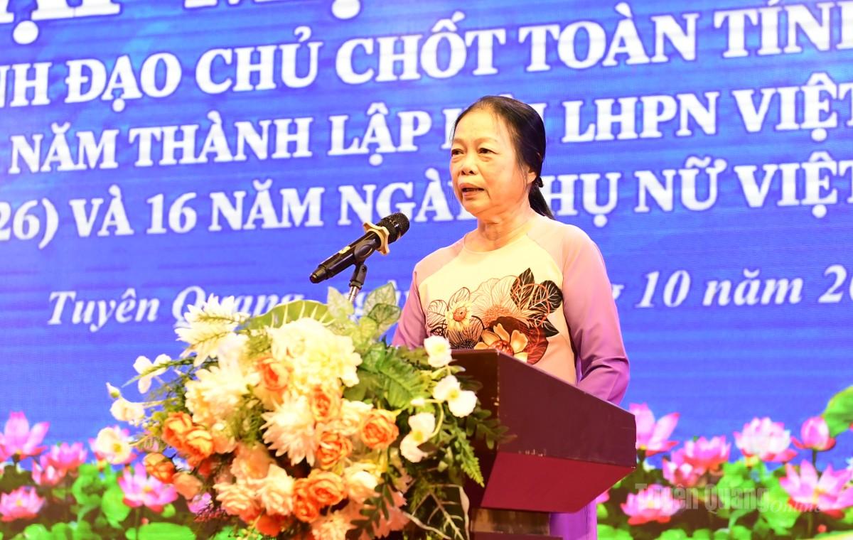 Tuyên Quang: Gặp mặt tôn vinh cán bộ nữ lãnh đạo chủ chốt nhân Ngày Phụ nữ Việt Nam 20/10- Ảnh 5.