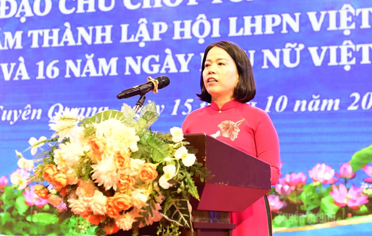 Tuyên Quang: Gặp mặt tôn vinh cán bộ nữ lãnh đạo chủ chốt nhân Ngày Phụ nữ Việt Nam 20/10- Ảnh 6.