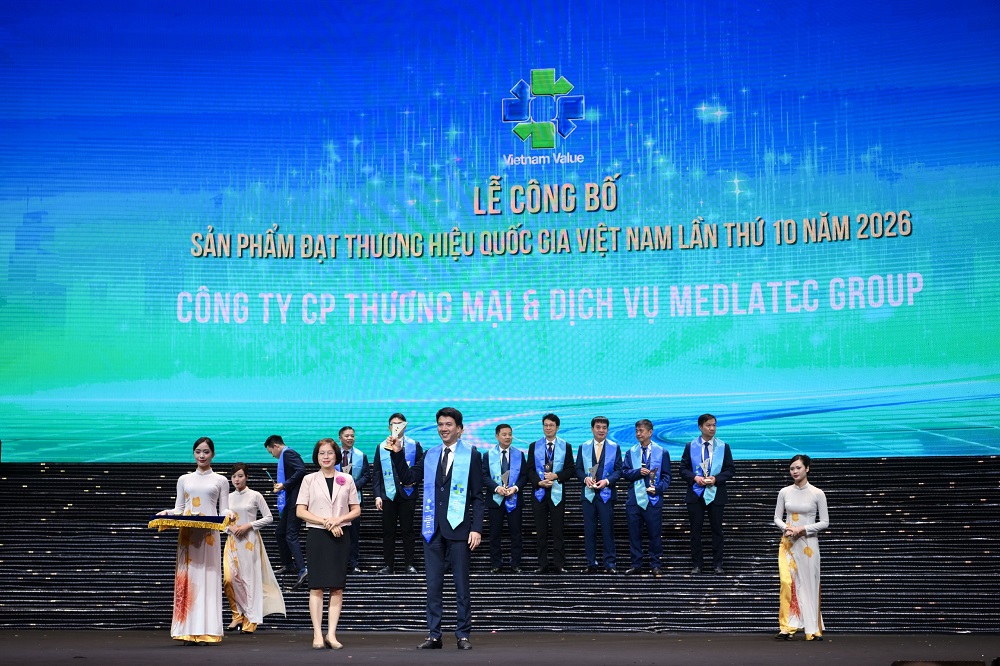 MEDLATEC - Đơn vị đầu tiên của ngành y tế 2 kỳ liên tiếp đạt Thương hiệu quốc gia về xét nghiệm- Ảnh 1.
