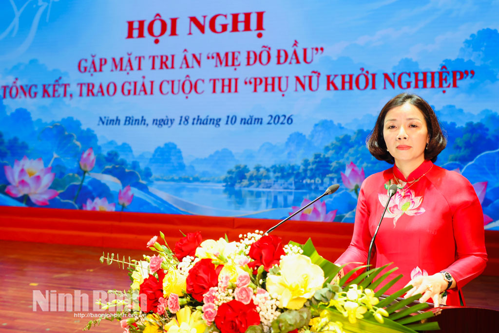 Gặp mặt, tri ân “Mẹ đỡ đầu” và trao giải Cuộc thi “Phụ nữ khởi nghiệp” cấp tỉnh năm 2026 - Ảnh 2.