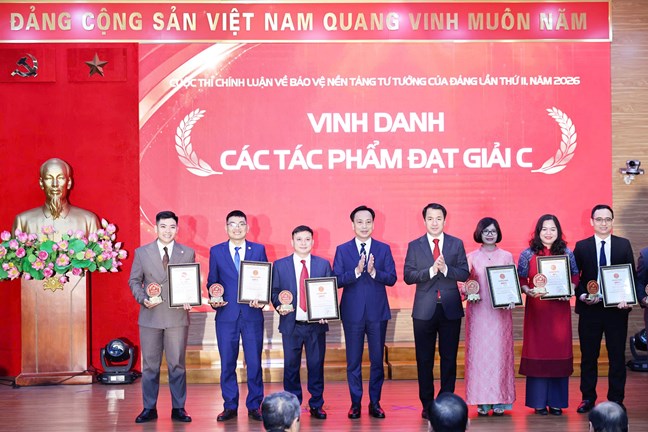 Báo Phụ nữ Việt Nam đoạt giải Cuộc thi chính luận về bảo vệ nền tảng tư tưởng của Đảng 2026- Ảnh 5.