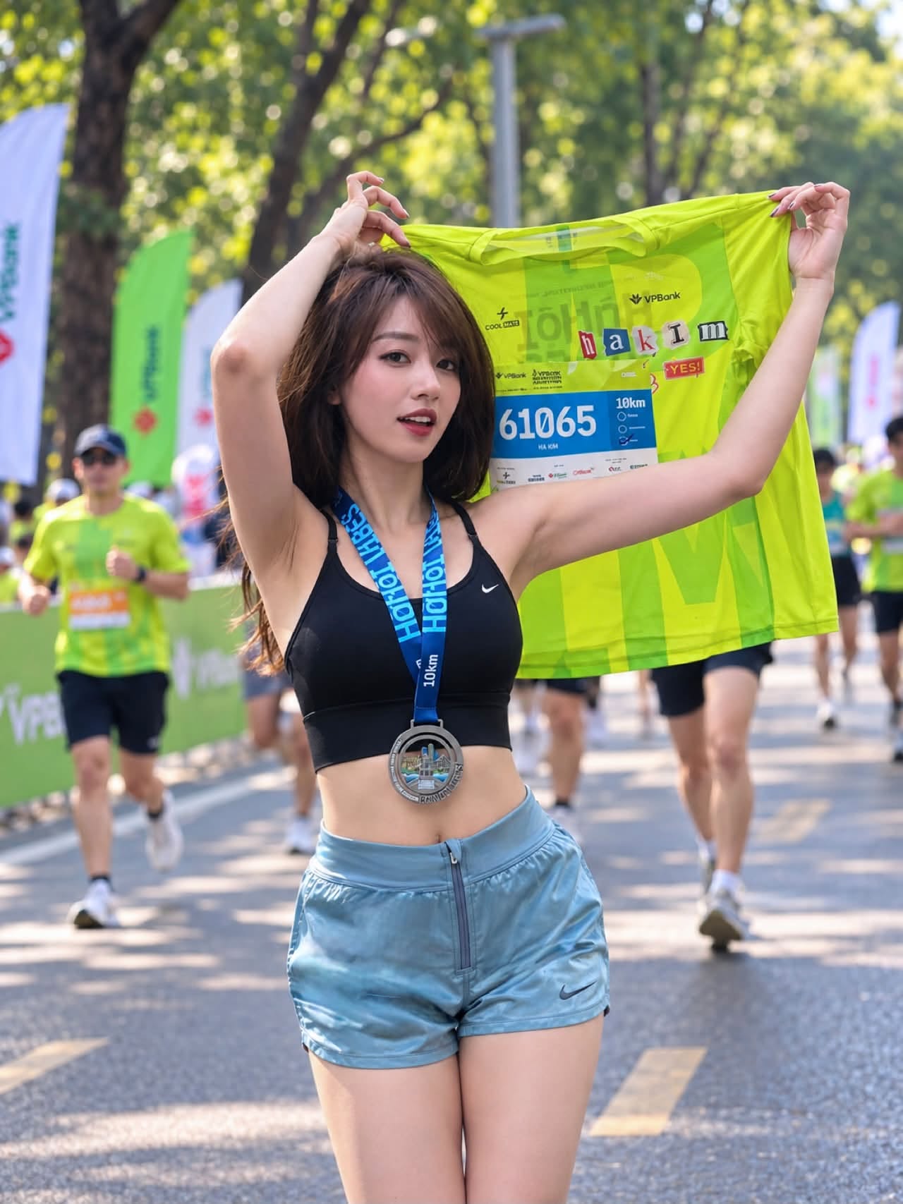 “Một mét vuông, mười nàng thơ” trên đường chạy VPBank giữa mùa thu Hà Nội- Ảnh 3.