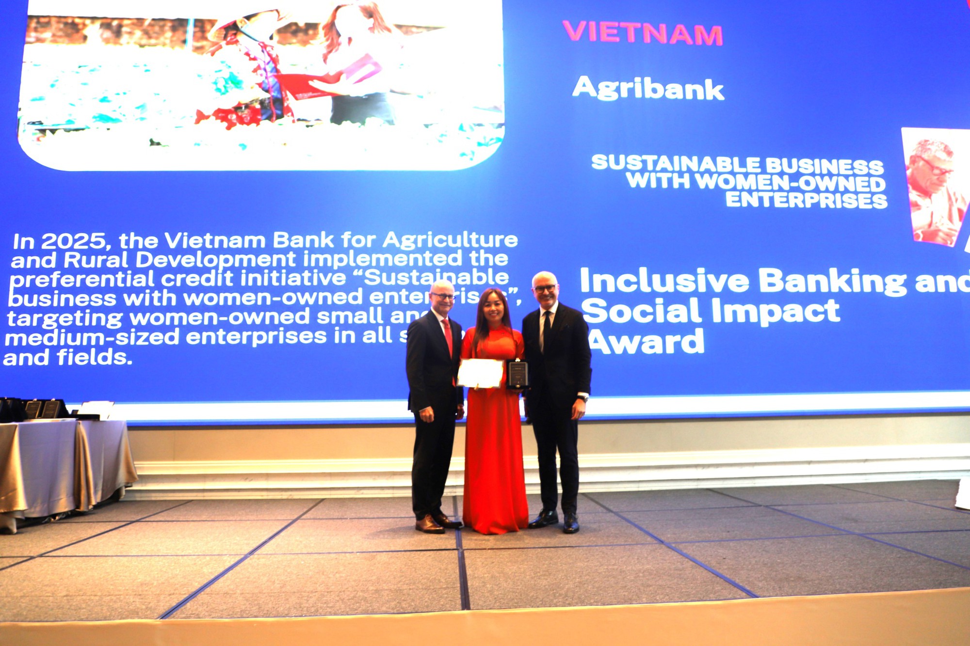 2 năm liên tiếp WSBI vinh danh Agribank là Ngân hàng vì cộng đồng được ghi nhận quốc tế - Ảnh 2.