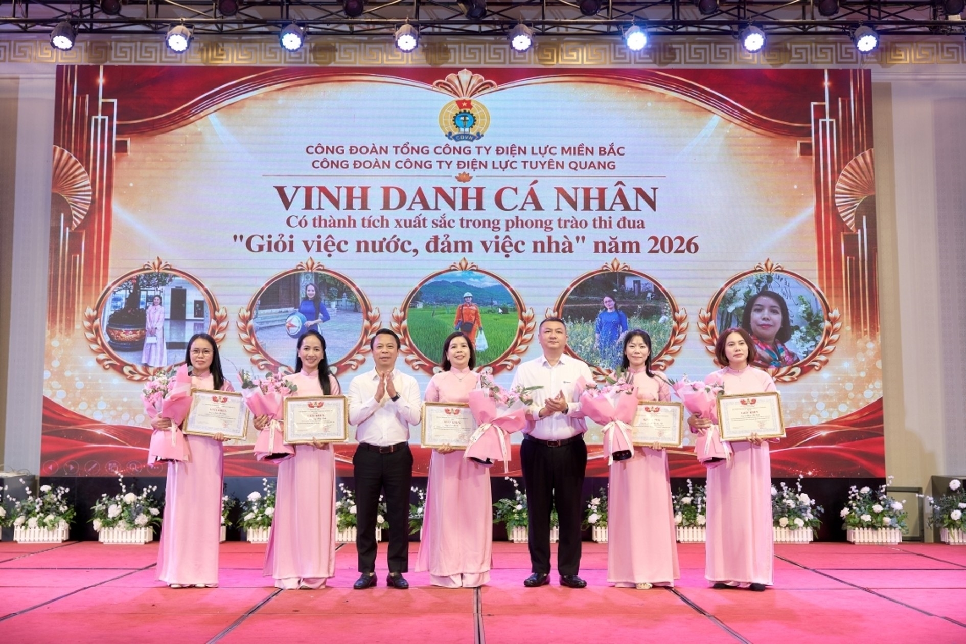 Nhiều hoạt động tôn vinh đóng góp của nữ cán bộ, nhân viên Điện lực miền Bắc - Ảnh 12.