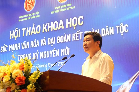 Phát huy sức mạnh văn hóa và đại đoàn kết toàn dân tộc trong kỷ nguyên mới- Ảnh 7.