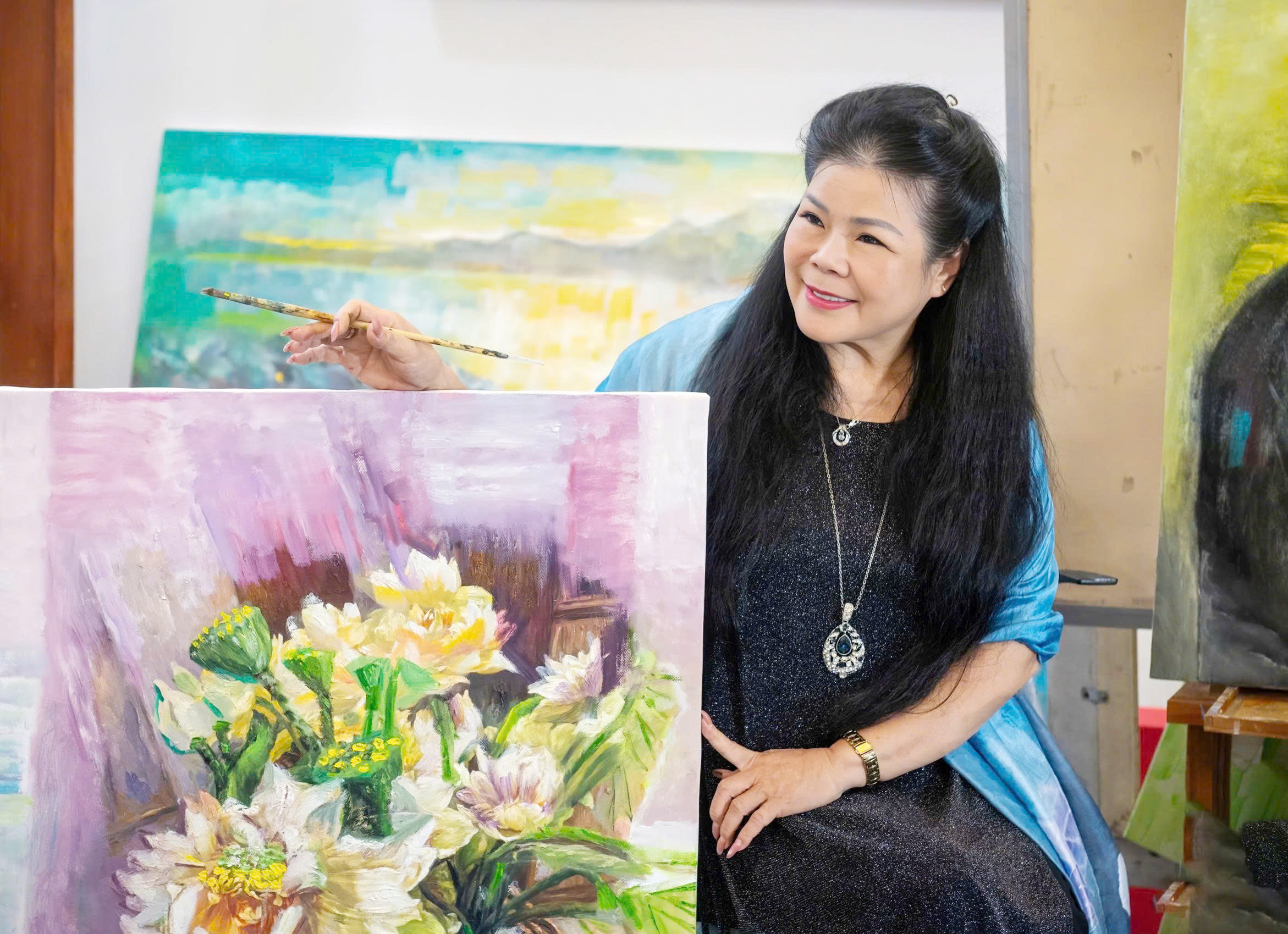 Họa sĩ Văn Dương Thành: Vẽ hồn Việt, nối nhịp văn hóa ra thế giới