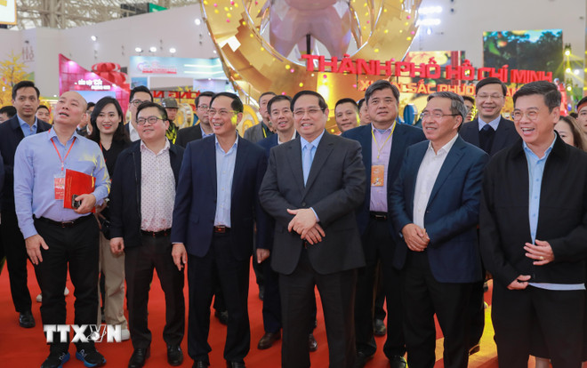 Hội chợ Mùa Xuân lần thứ nhất 2026 sẵn sàng cho lễ khai mạc sáng 2/2- Ảnh 1.