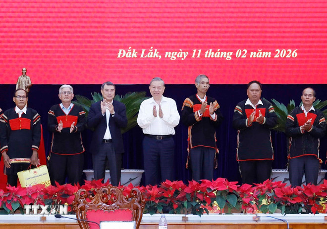 Tổng Bí thư Tô Lâm: Đắk Lắk phải trở thành đầu mối kết nối phát triển vùng- Ảnh 3.