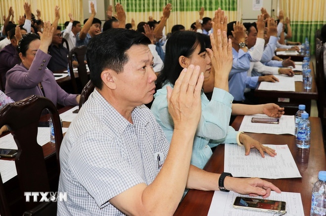 Đồng Tháp: Phát huy dân chủ, trách nhiệm trong công tác giới thiệu người ứng cử- Ảnh 1.