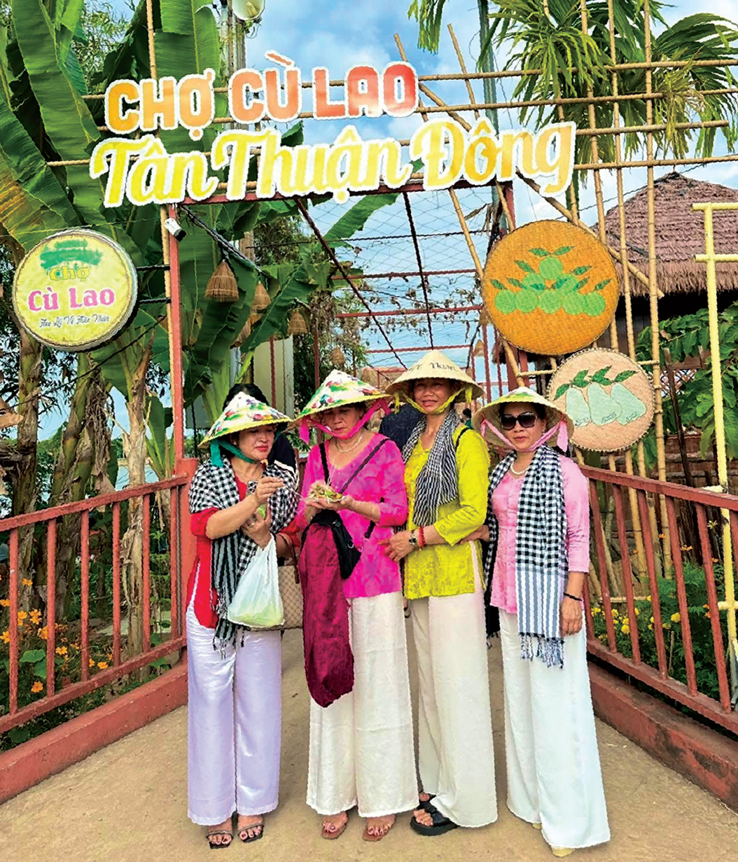 Độc đáo chợ quê cù lao dịp Tết- Ảnh 3. Độc đáo chợ quê cù lao dịp Tết- Ảnh 3.