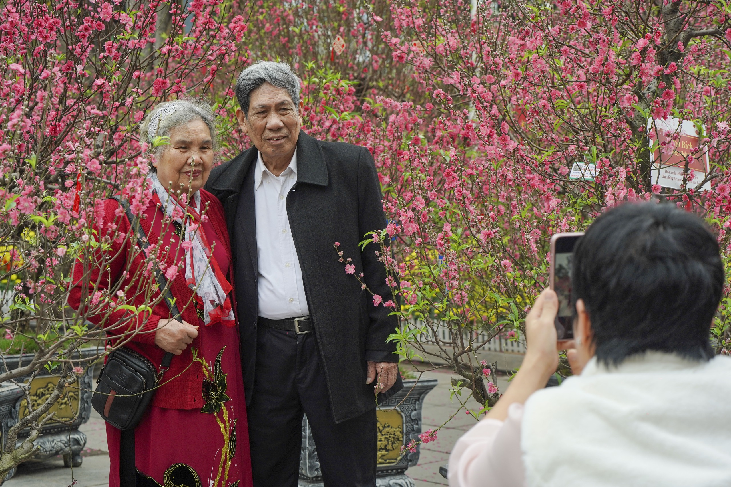 Mùng 2 Tết Bính Ngọ, người Hà Nội xúng xính áo dài xuống phố du Xuân - Ảnh 16. Mùng 2 Tết Bính Ngọ, người Hà Nội xúng xính áo dài xuống phố du Xuân - Ảnh 16.