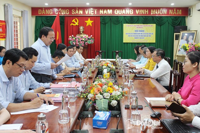 Đồng Nai: Bàn giao hồ sơ những người được giới thiệu ứng cử đại biểu Quốc hội khóa XVI và đại biểu HĐND các cấp, nhiệm kỳ 2026 - 2031- Ảnh 1.