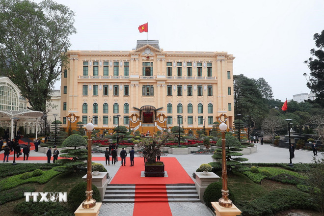 Khánh thành công trình Trụ sở làm việc Cơ quan Chủ tịch nước- Ảnh 1.