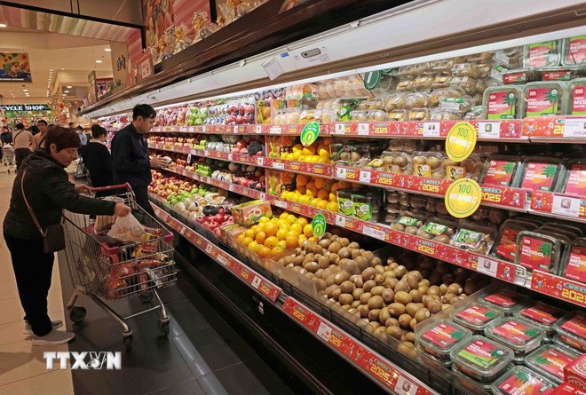 Thị trường hàng hóa mùng 4 Tết: Kênh phân phối đồng loạt mở cửa- Ảnh 1.