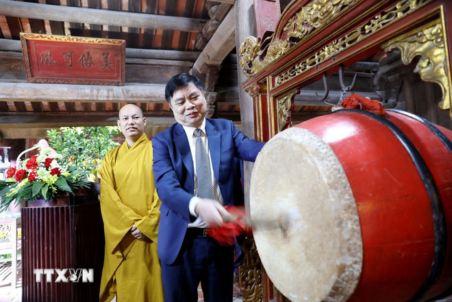 Khai hội chùa Keo mùa Xuân Bính Ngọ 2026- Ảnh 1.