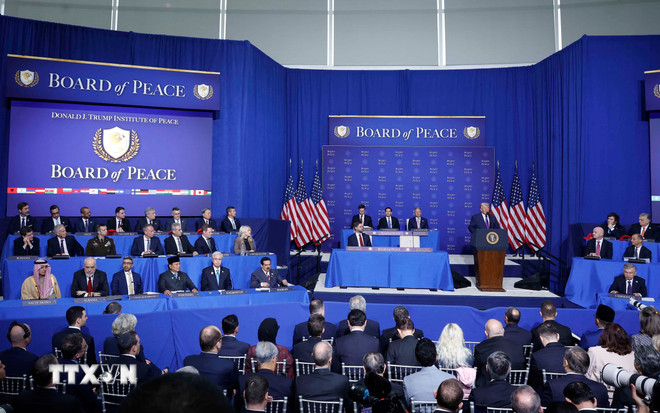 Tổng Bí thư Tô Lâm tham dự cuộc họp khai mạc Hội đồng Hòa bình về Dải Gaza- Ảnh 1.