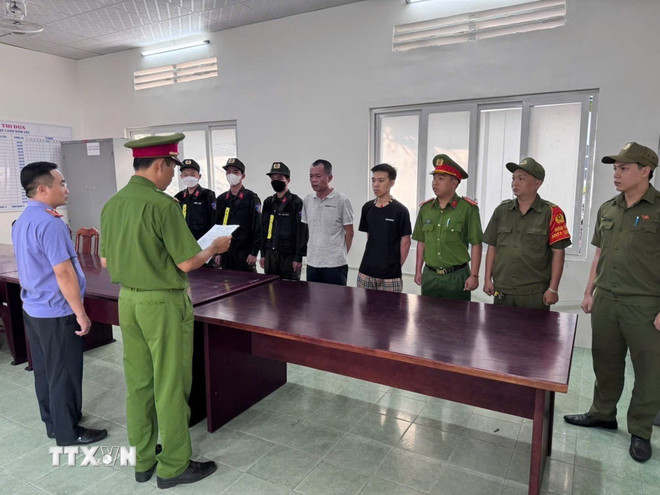 Tạm giữ các đối tượng gây rối, cướp giật tài sản tại Thành phố Hồ Chí Minh- Ảnh 1.