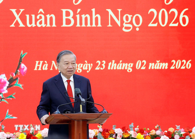 Tổng Bí thư Tô Lâm: Bắt tay ngay vào công việc, bảo đảm sự liên tục, thông suốt- Ảnh 1.