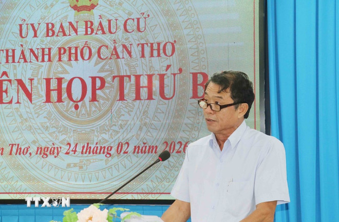 Cần Thơ: Đẩy nhanh tiến độ chuẩn bị bầu cử Quốc hội và Hội đồng nhân dân- Ảnh 1.