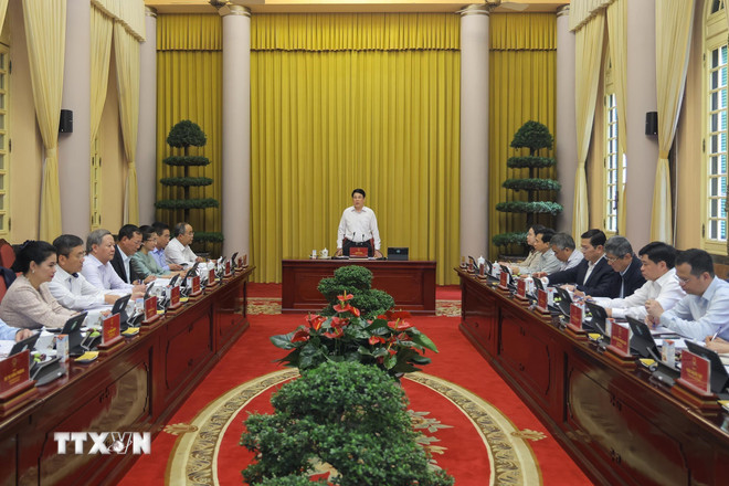 Chủ tịch nước: Tăng cường công tác tham mưu, phục vụ hoạt động của lãnh đạo Nhà nước- Ảnh 1.