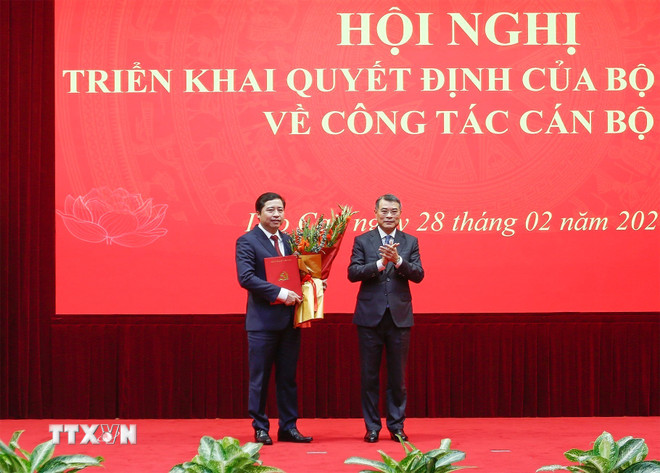 Phó Tổng Thanh tra Chính phủ Dương Quốc Huy giữ chức Bí thư Tỉnh ủy Lào Cai- Ảnh 1.