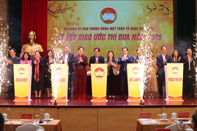 Mỗi cán bộ Mặt trận tiếp tục nỗ lực phấn đấu hoàn thành xuất sắc nhiệm vụ được giao trong năm 2026- Ảnh 8.