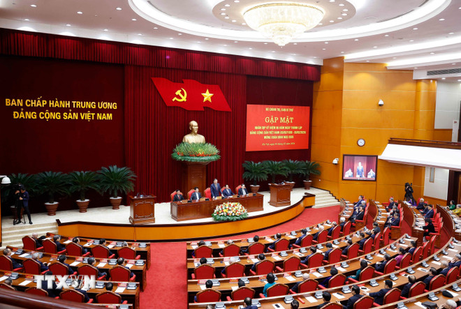 Tổng Bí thư: Bảo đảm mọi người dân đều được thụ hưởng thành quả phát triển- Ảnh 1.