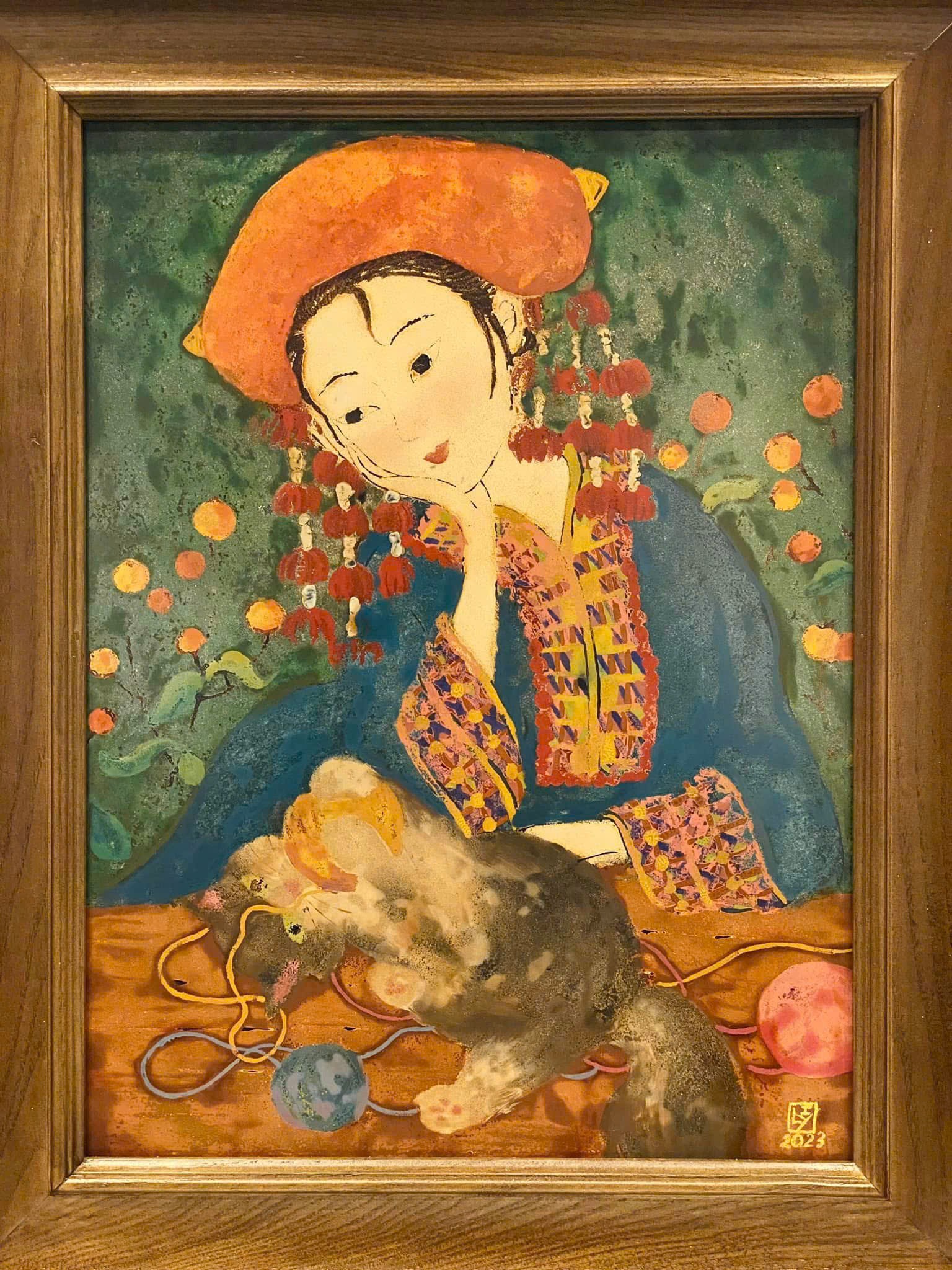 Giá trị không thể thay thế của hội họa trong thời đại “lướt - chạm”- Ảnh 3. Giá trị không thể thay thế của hội họa trong thời đại “lướt - chạm”- Ảnh 3.