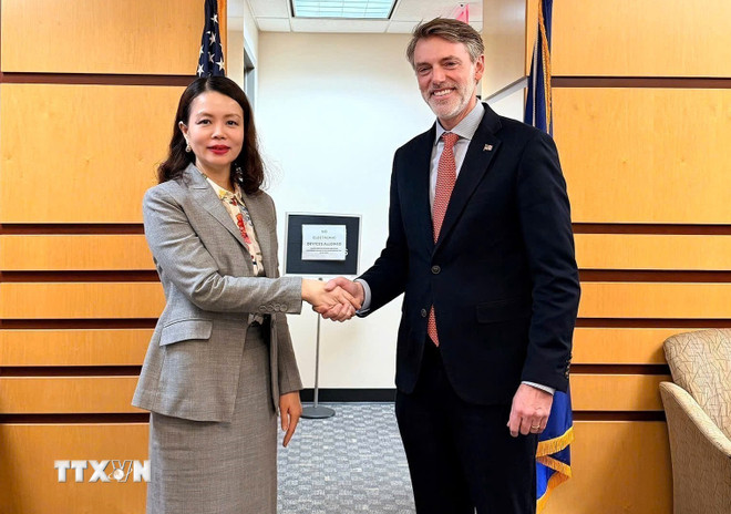 Việt Nam và Mỹ tăng cường hợp tác trong khuôn khổ Đối tác Chiến lược Toàn diện- Ảnh 1.