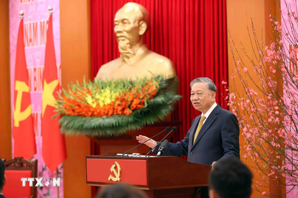 Tổng Bí thư gặp mặt Đoàn kiều bào tiêu biểu tham dự Chương trình Xuân Quê hương- Ảnh 5.