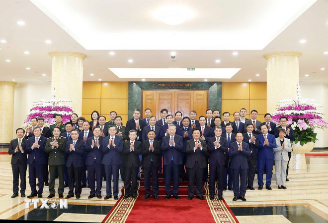 Tổng Bí thư Tô Lâm chủ trì Hội nghị công bố lập Hội đồng Lý luận Trung ương nhiệm kỳ 2026-2031- Ảnh 3.