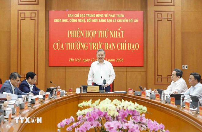 Tổng Bí thư: Triển khai Nghị quyết 57 phải quyết liệt, bài bản, hiệu quả hơn- Ảnh 1.