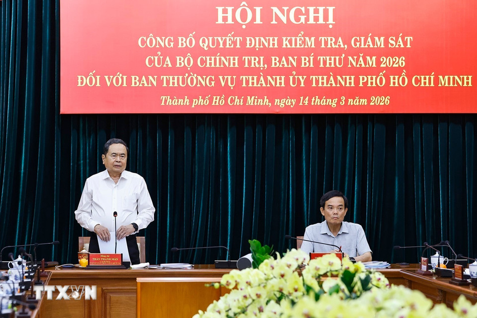 Công bố Quyết định kiểm tra, giám sát với Ban Thường vụ Thành ủy TPHCM- Ảnh 5.